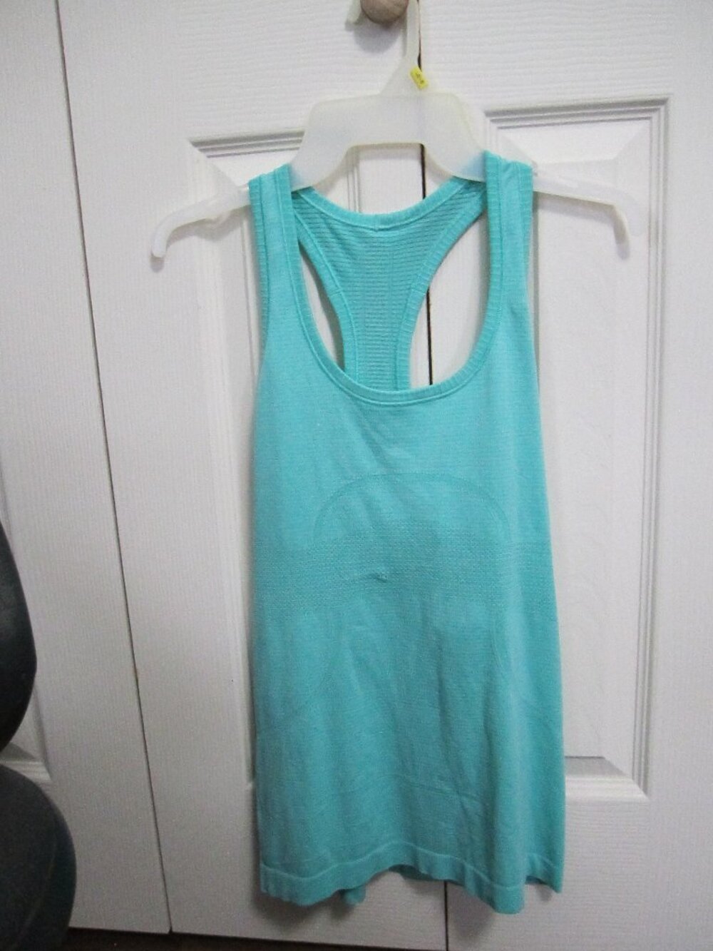 lululemon athletica Turquoise Racerback Tank Top